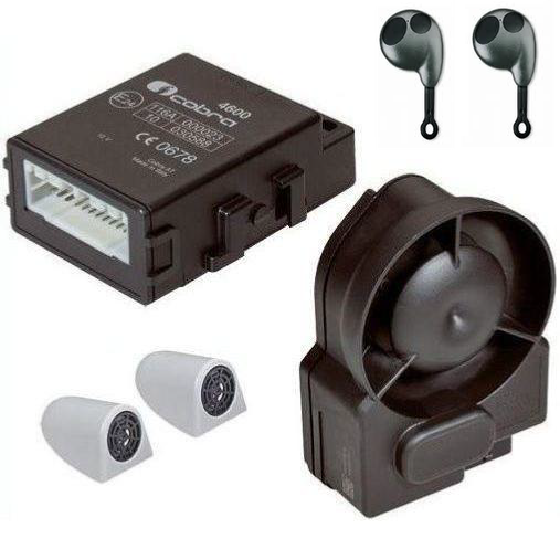 Alarme Cobra 4615TX livrée avec 2 télécommandes