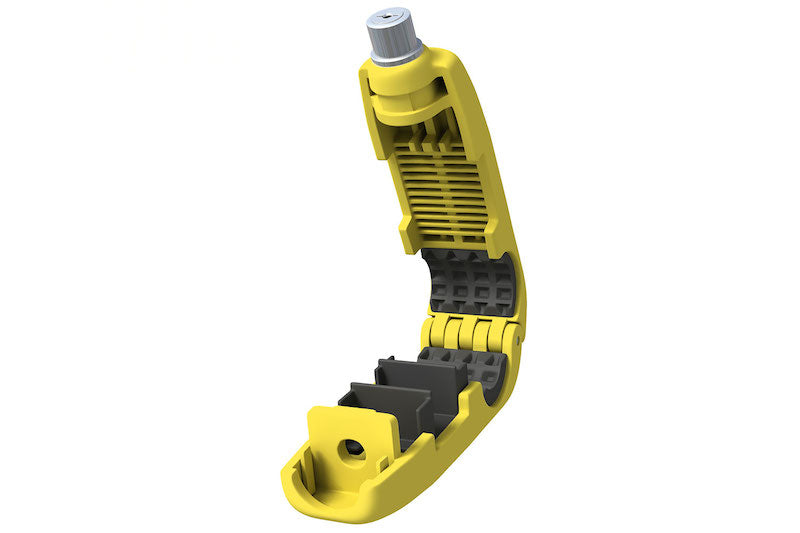 antivol moto grip lock levier frein jaune 2