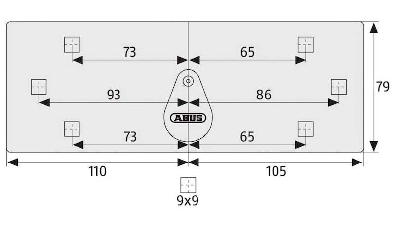 antivol porte camion abus 141 200 diskus 26 70 5