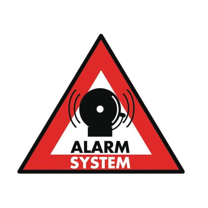 autocollant alarme securite konig SAS ST AS