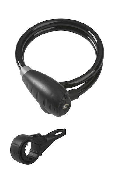 cable antivol velo bumper luma cle