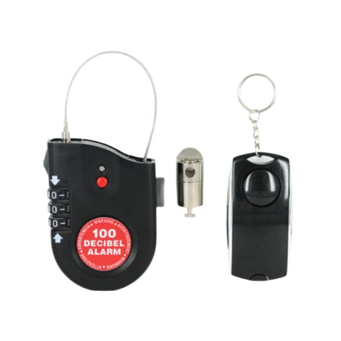 cable lock alarm etudiant securite pack3