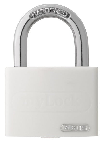 cadenas abus aluminium T65AL 40 mylock blanc