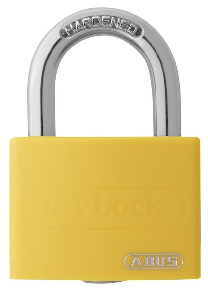 cadenas abus aluminium T65AL 40 mylock jaune