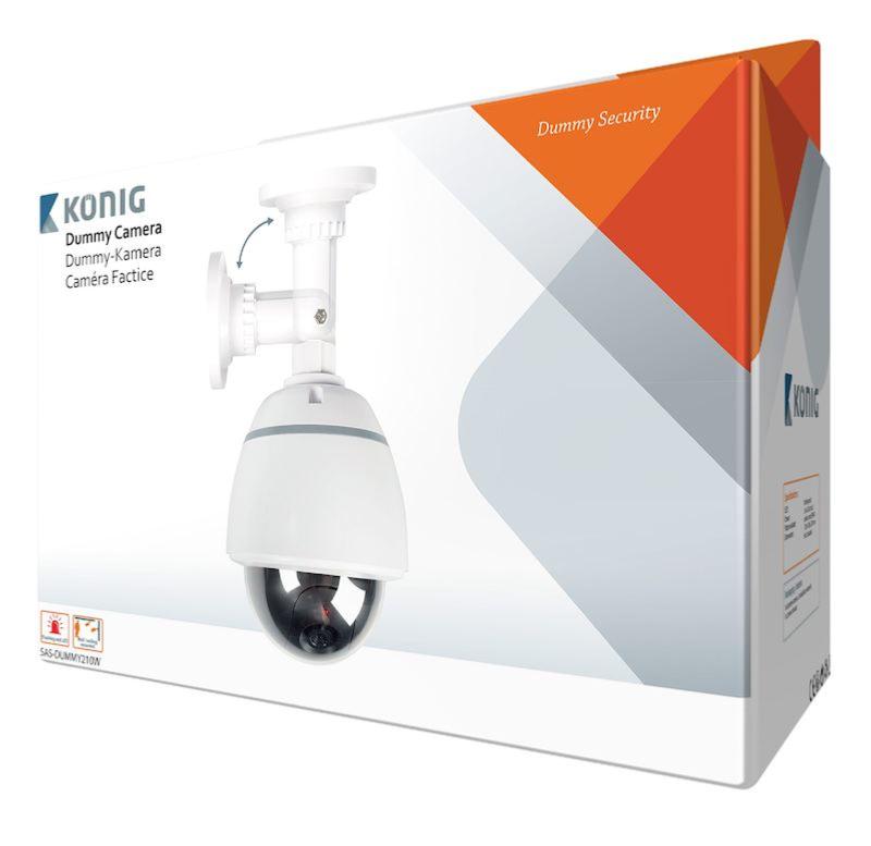 camera dome antivol factice moto voiture konig 3