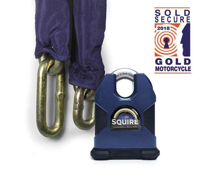 chaine antivol haute securite Squire samson 2