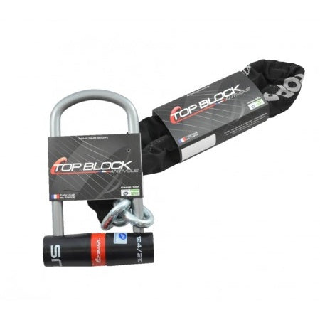 chaine antivol homologue sra Top Block 124 210L