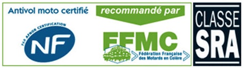 logo homologation SRA et NF FFMC