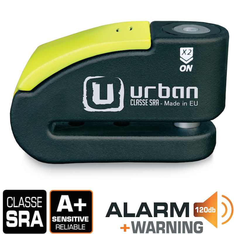 Bloque-disque 999 Urban alarme SRA, bloque-disque à alarme moto