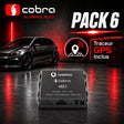 Alarme Cobra 4821  + détecteur anti soulèvement + traceur GPS pack 6