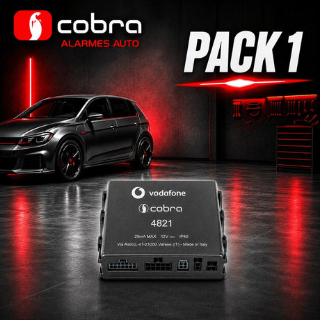 Alarme voiture Cobra 4821 Détecteur Choc