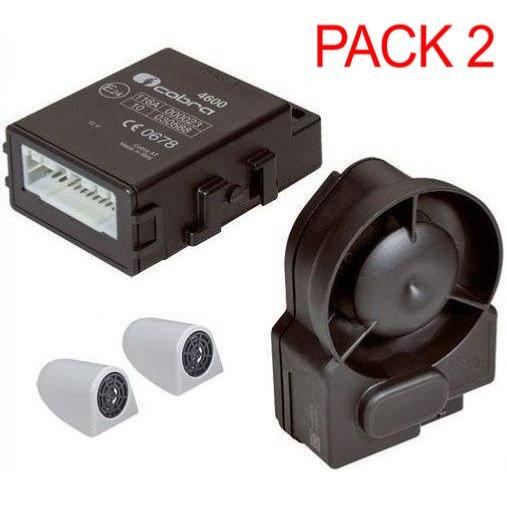 alarme Cobra 4615 anti soulevement pack 2