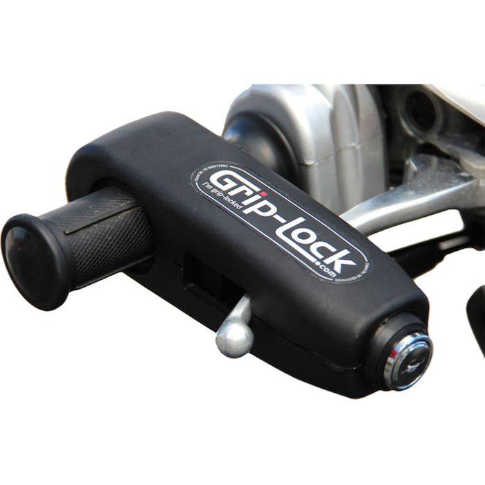 antivol moto grip lock levier frein noir 1