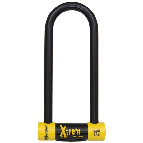 Antivol Mini U URBAN UR59 - Double Verrouillage Moto Scooter Vélo - Niveau 10 Avec Câble Rappel