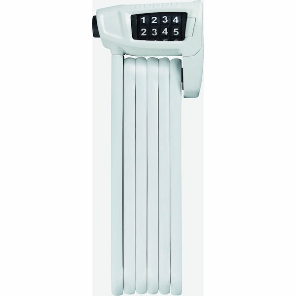 antivol velo U abus bordo 6150 combo lite blanc