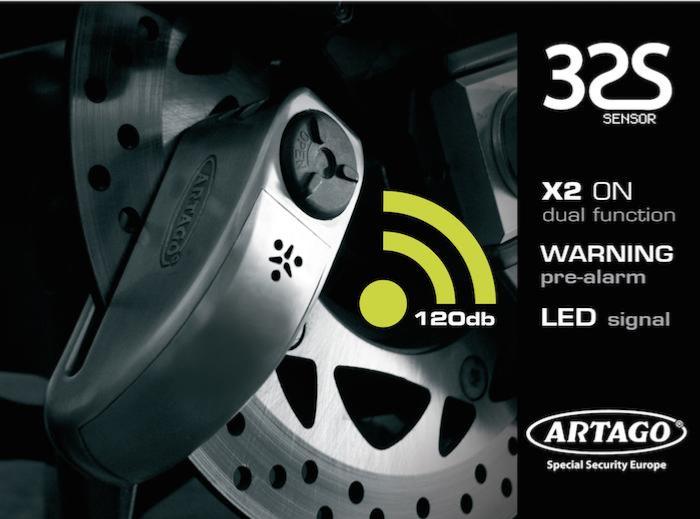 bloque disque alarme artago 32 sensor 3