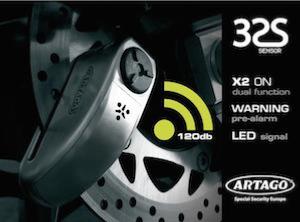 bloque disque alarme artago 32 sensor 3