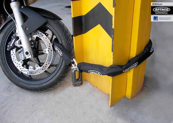 chaine antivol homologue sra moto scooter artago 69DUO 2